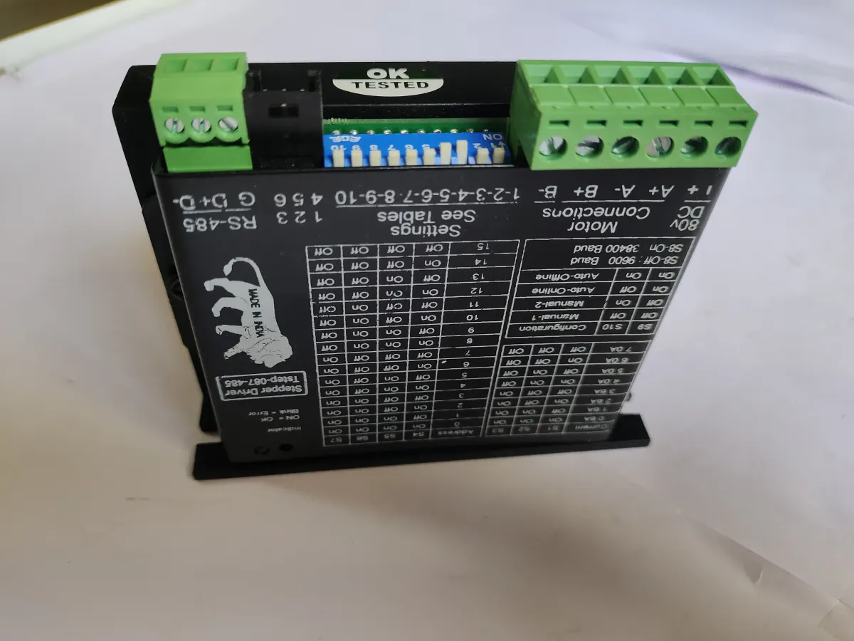 Tstep-087-485 Stepper Driver, output current 1.2 - 7.0 A - additional view