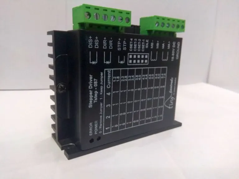 Tstep-087 Stepper Driver, output current 1.2 - 7.0 A