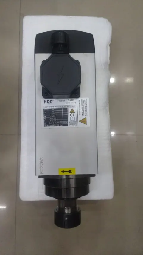 TS-46 4.5KW Spindle Motor, Square Air Cooled ER32 - additional view