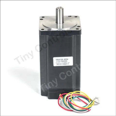 T85H156-6204 NEMA-34 4 Wire Motor, holding torque 124 kg-cm