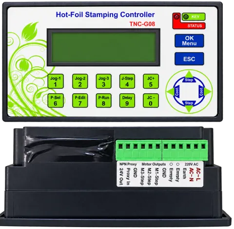 TNC-G08 : Hot Foil Stamping Machine Controller