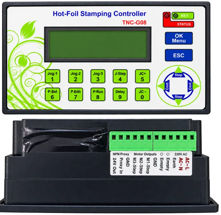 TNC-G08 : Hot Foil Stamping Machine Controller