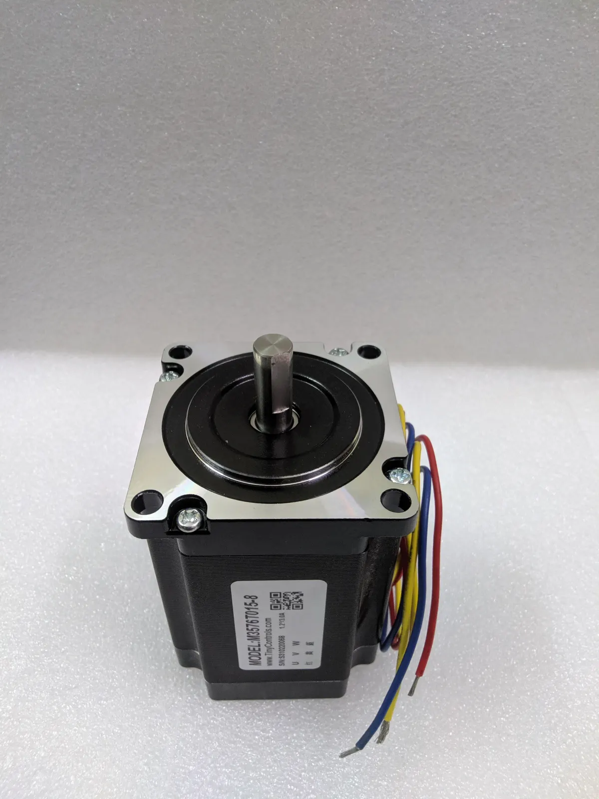 M3576T015-8 three-phase stepper motor, NEMA 23 57mm flange, six lead wires — additional view