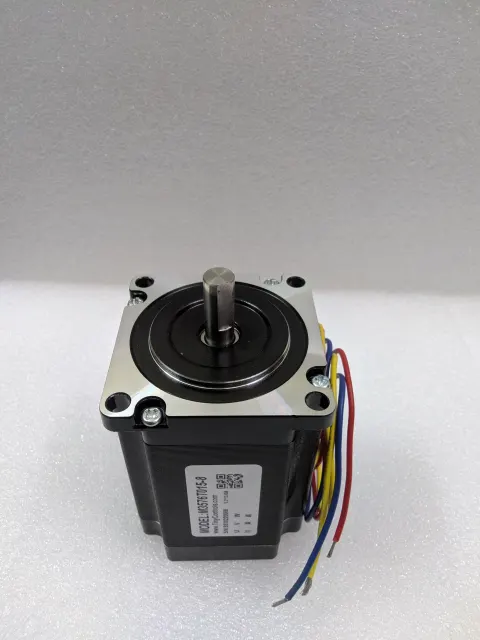 M3576T015-8 three-phase stepper motor, NEMA 23 57mm flange, six lead wires — additional view