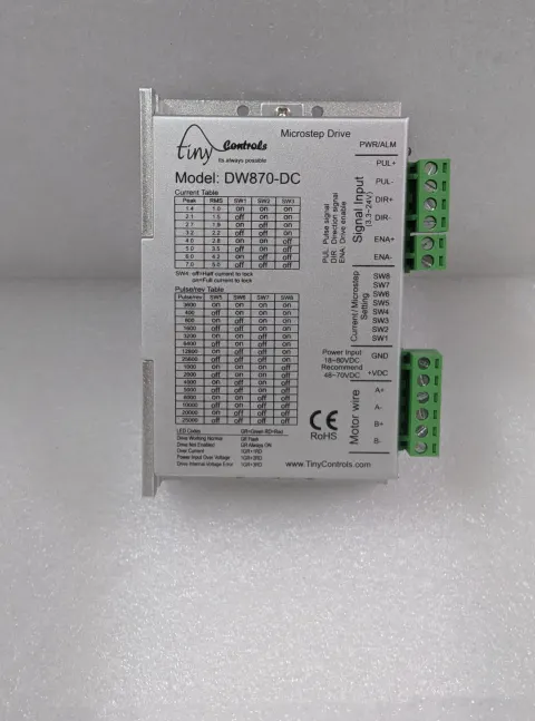 DW870-DC Stepper Motor Driver Open Loop